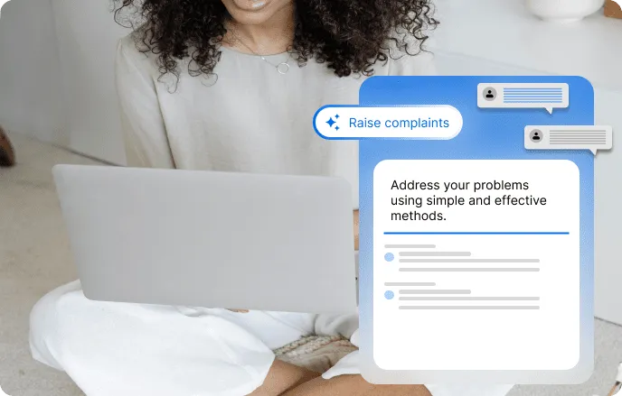 User submitting a complaint regarding travel services.